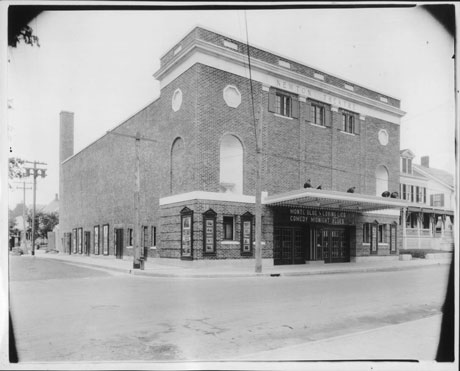 Historic photo of The Newton Theatre.