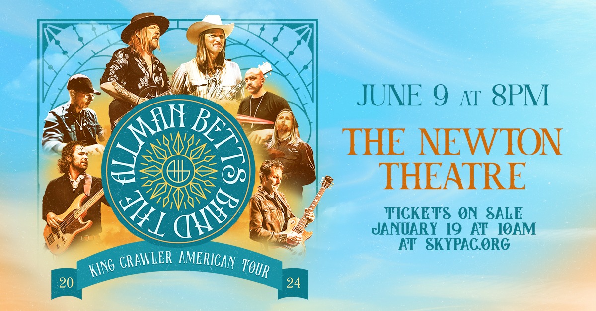 The Allman Betts Band at The Newton Theatre, Sunday, June 9th