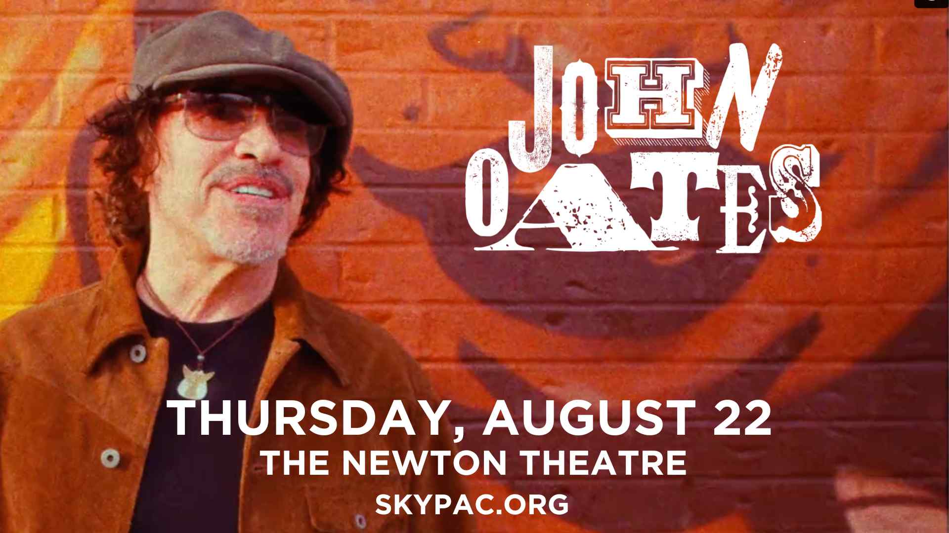 John Oates at The Newton Theatre on Thursday, August 22nd