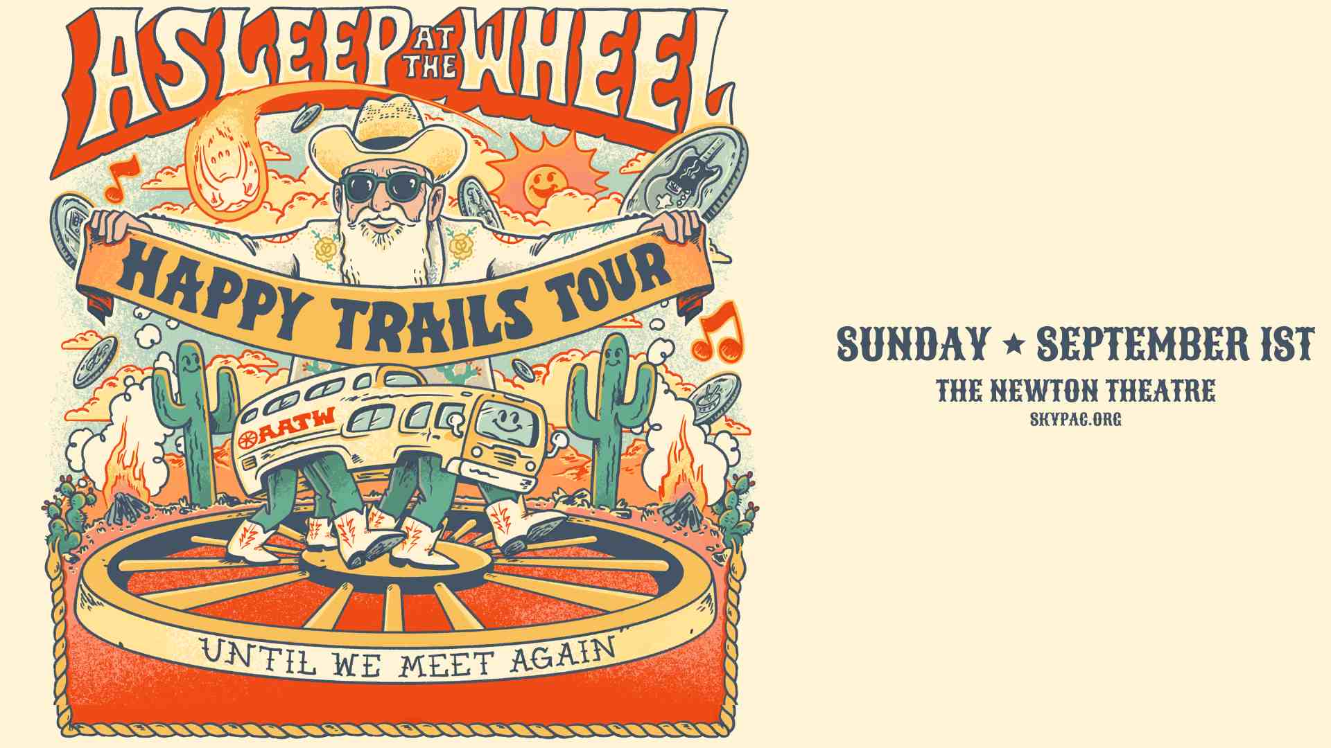 Asleep At The Wheel comes to The Newton Theatre on Sunday, September 1st.