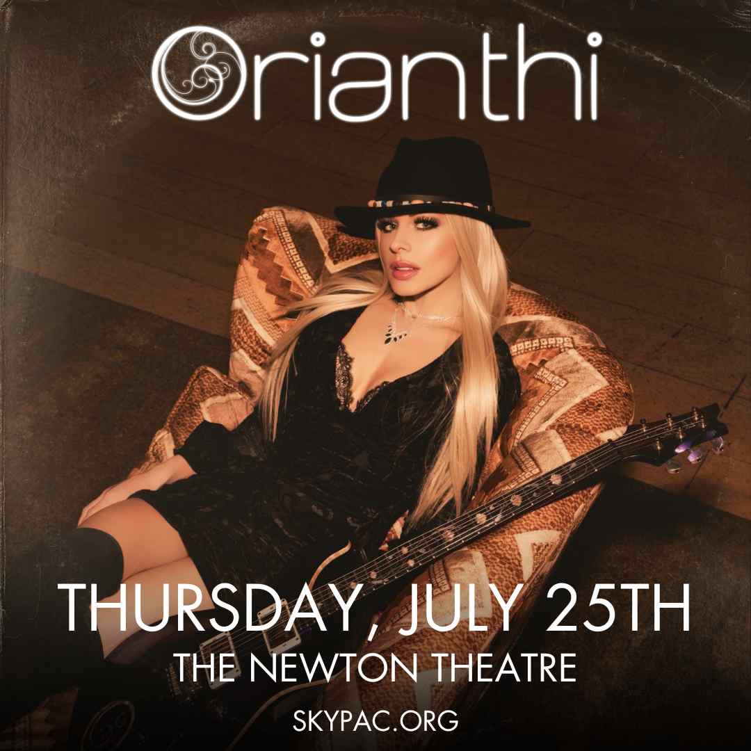 Orianthi comes to The Newton Theatre on Thursday, July 25th.