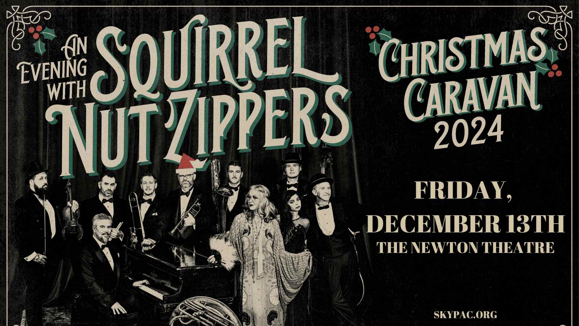 Squirrel Nut Zippers comes to The Newton Theatre Friday, December 13th.