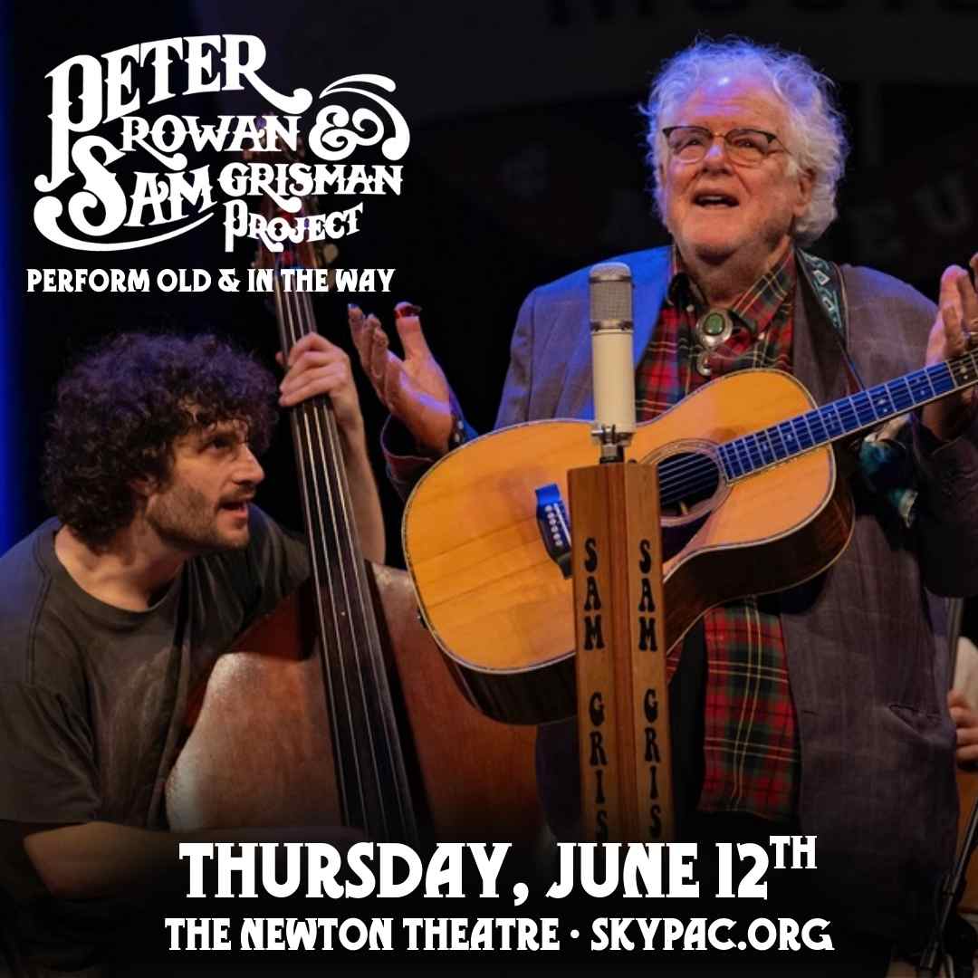 Peter Rowan & Sam Grisman Project at the Newton Theatre
