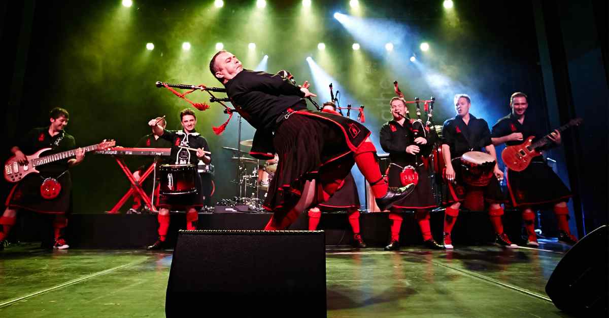 Red Hot Chilli Pipers at the Newton Theatre
