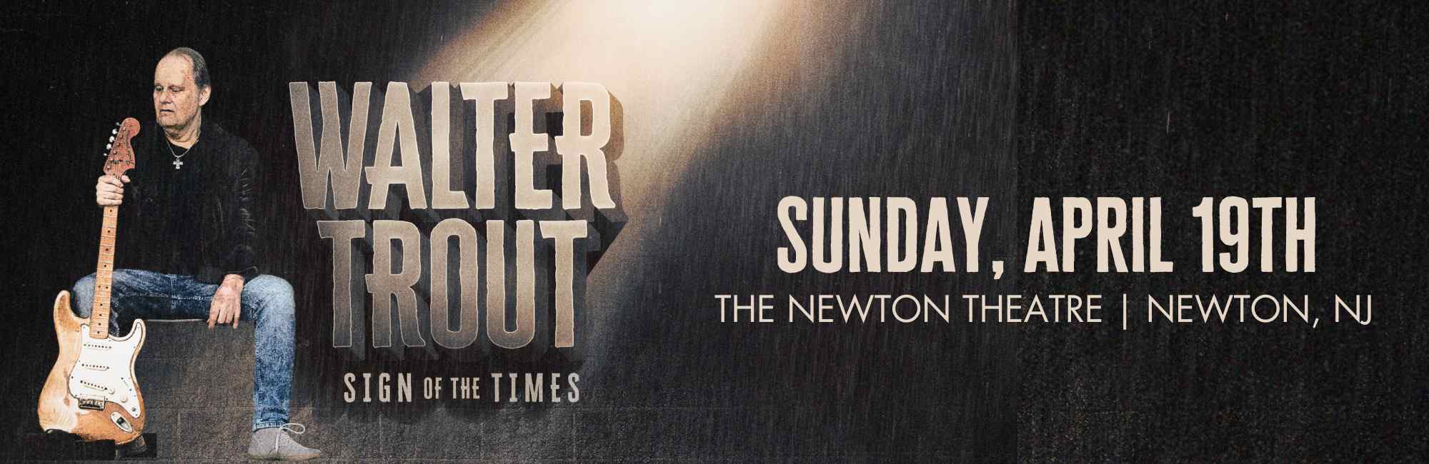 Walter Trout brings legendary blues to The Newton Theatre