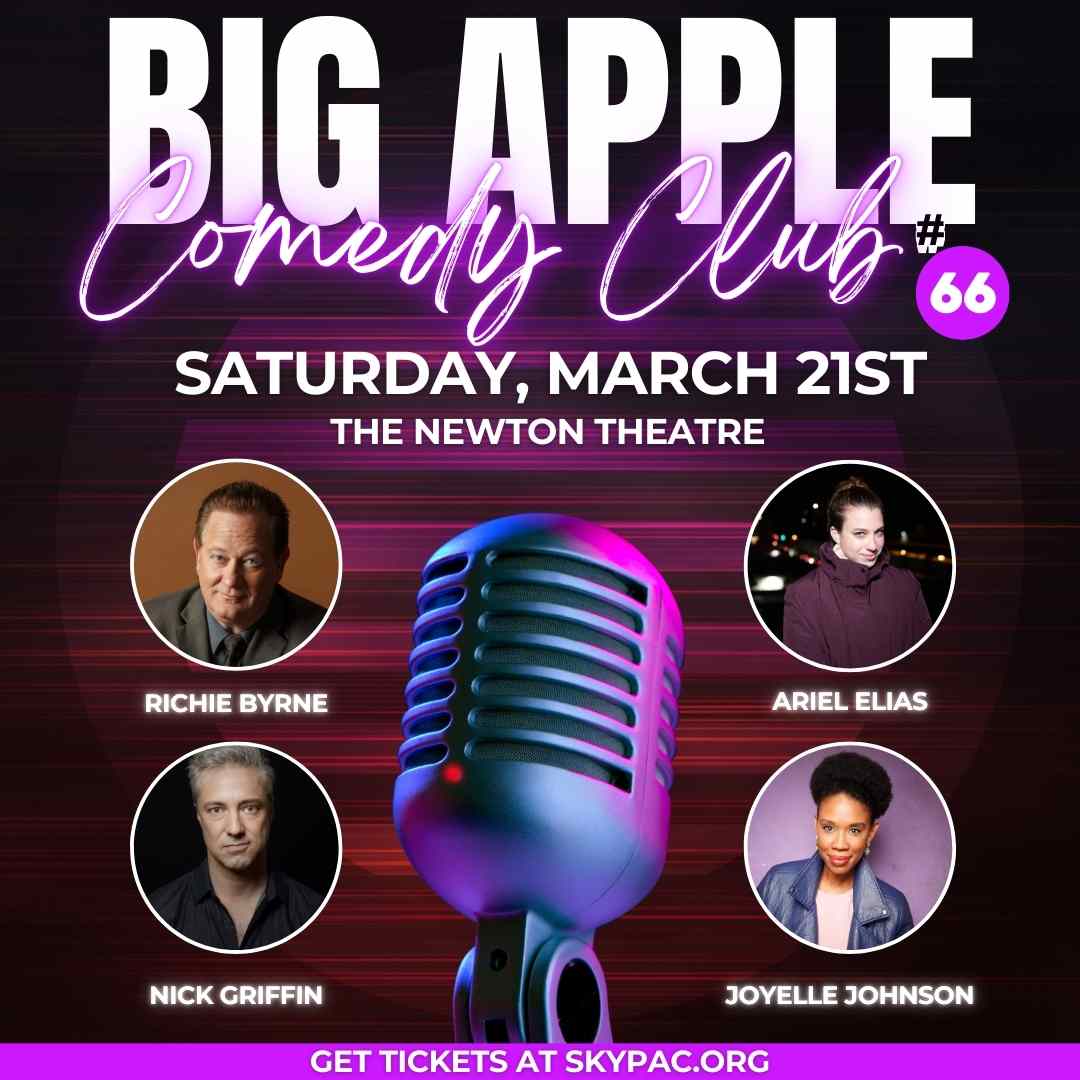 Big Apple Comedy Club at The Newton Theatre. Join us for a night of comedy in Newton, NJ