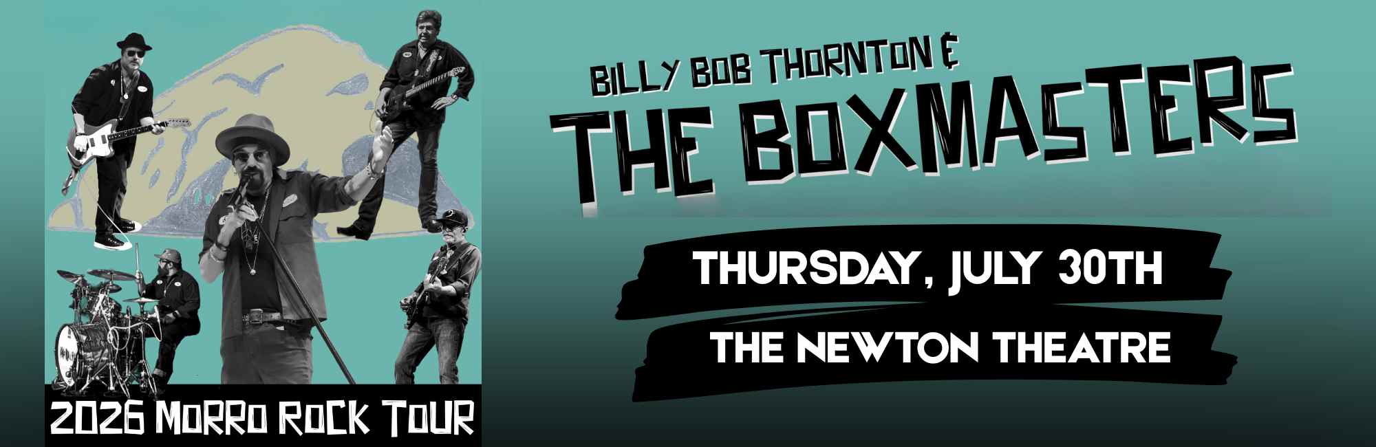 Billy Bob Thornton and the Boxmasters at The Newton Theatre