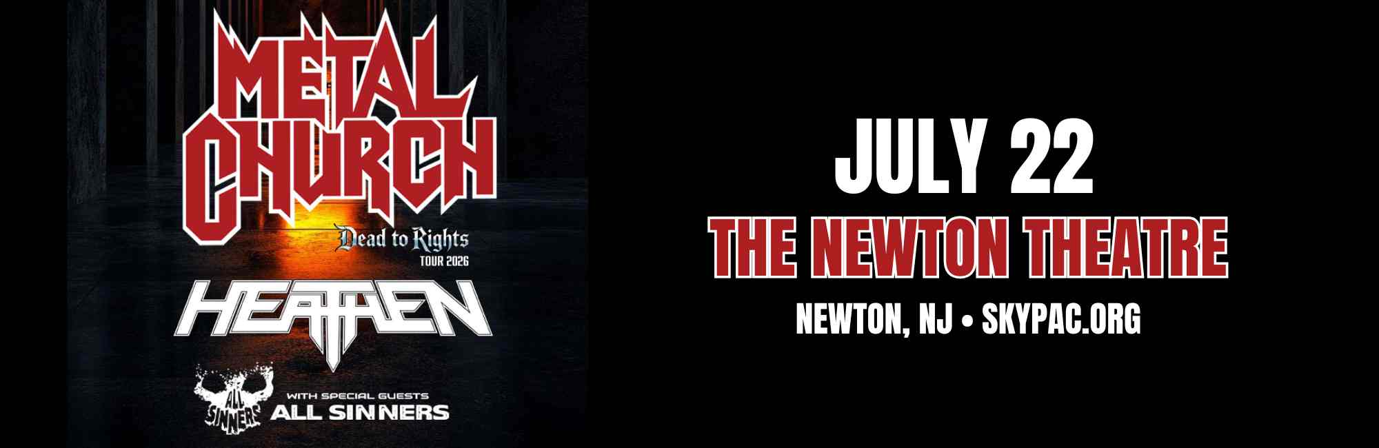 Metal Church at The Newton Theatre