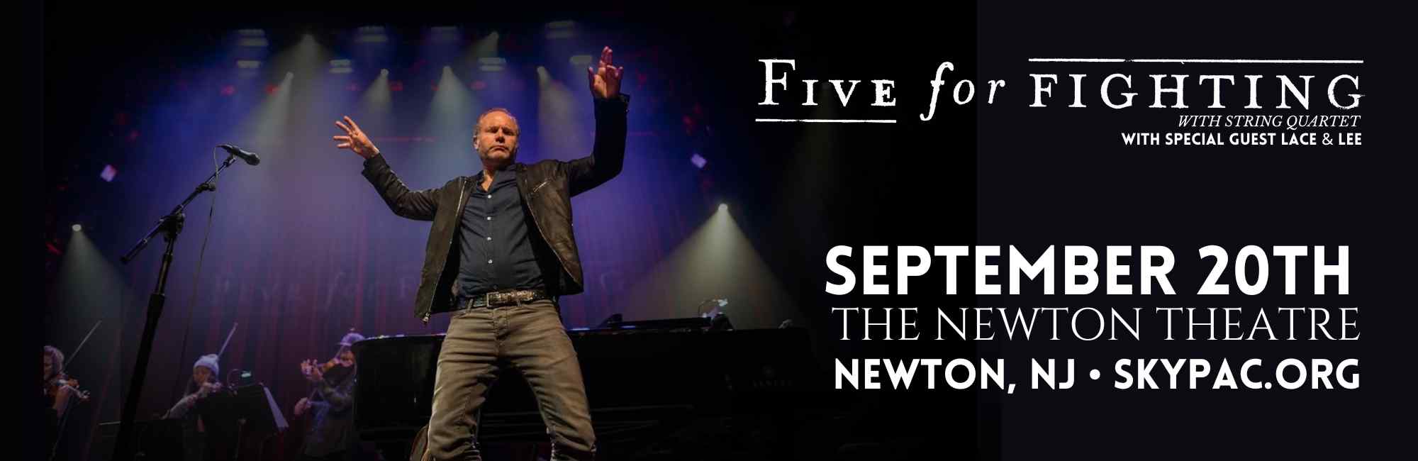 Five for Fighting With String Quartet at The Newton Theatre