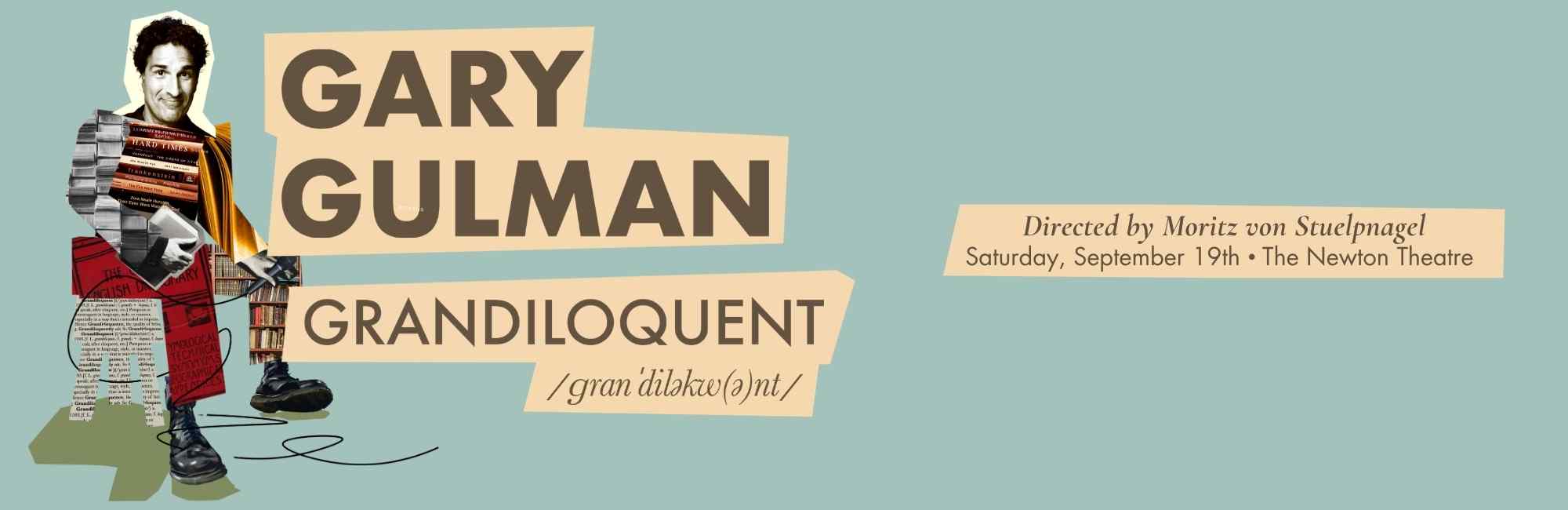 Comedian Gary Gulman performs at The Newton Theatre - bringing his standup comedy for a night of laughs.